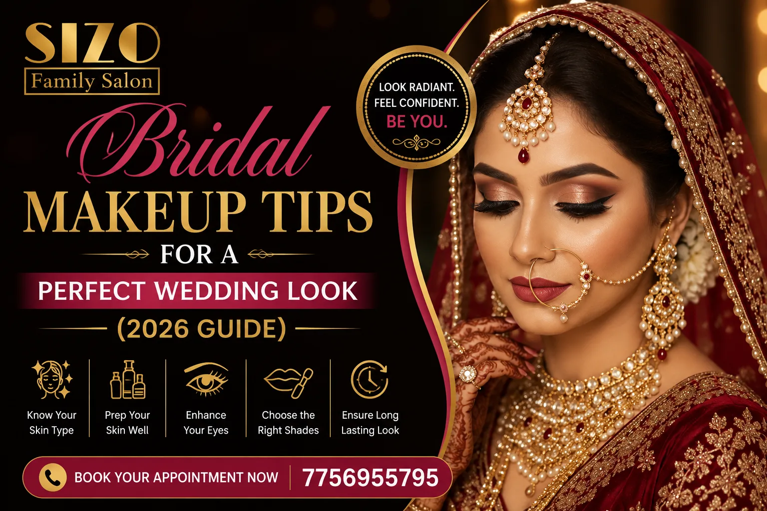 bridal makeup tips