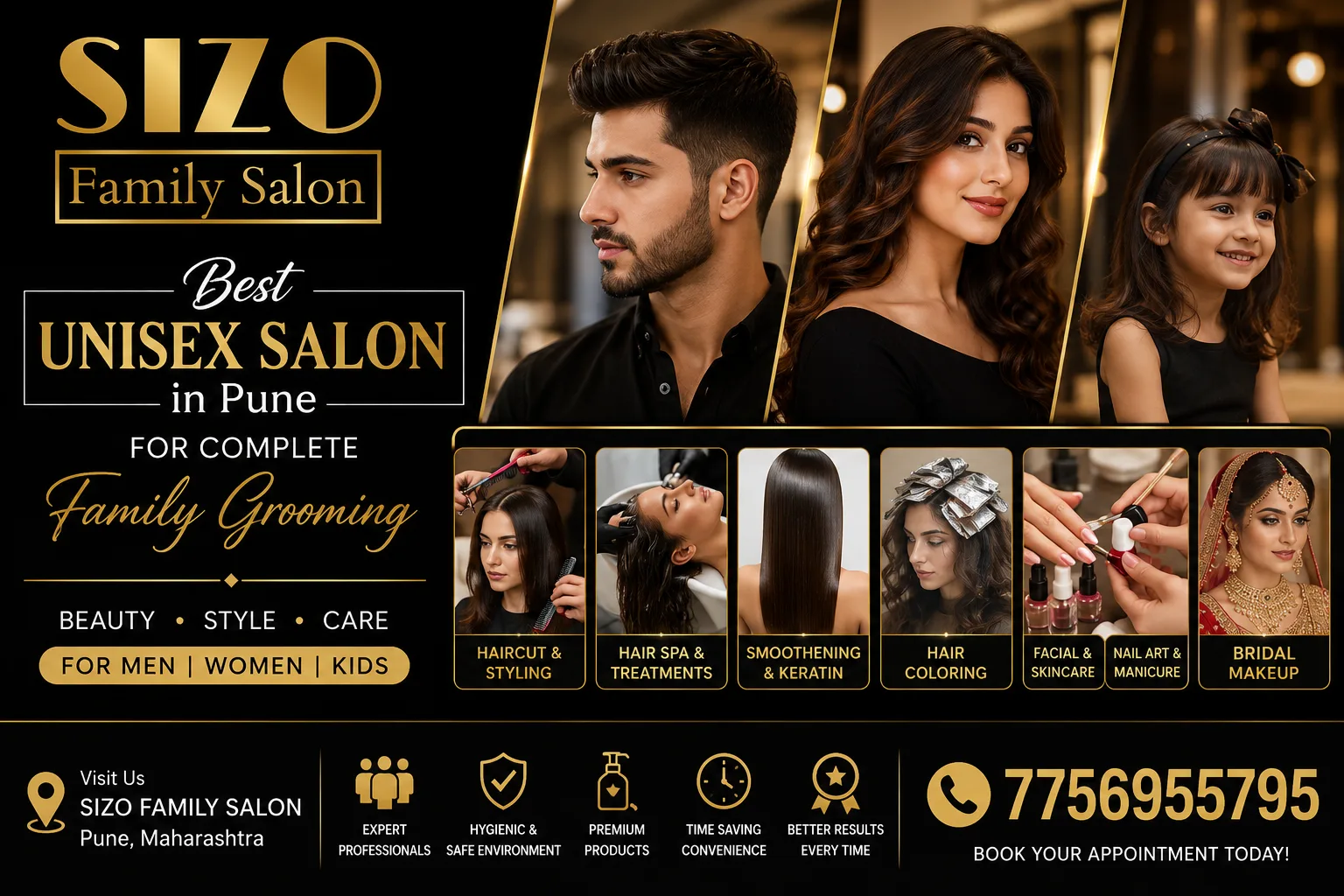unisex salon in Pune