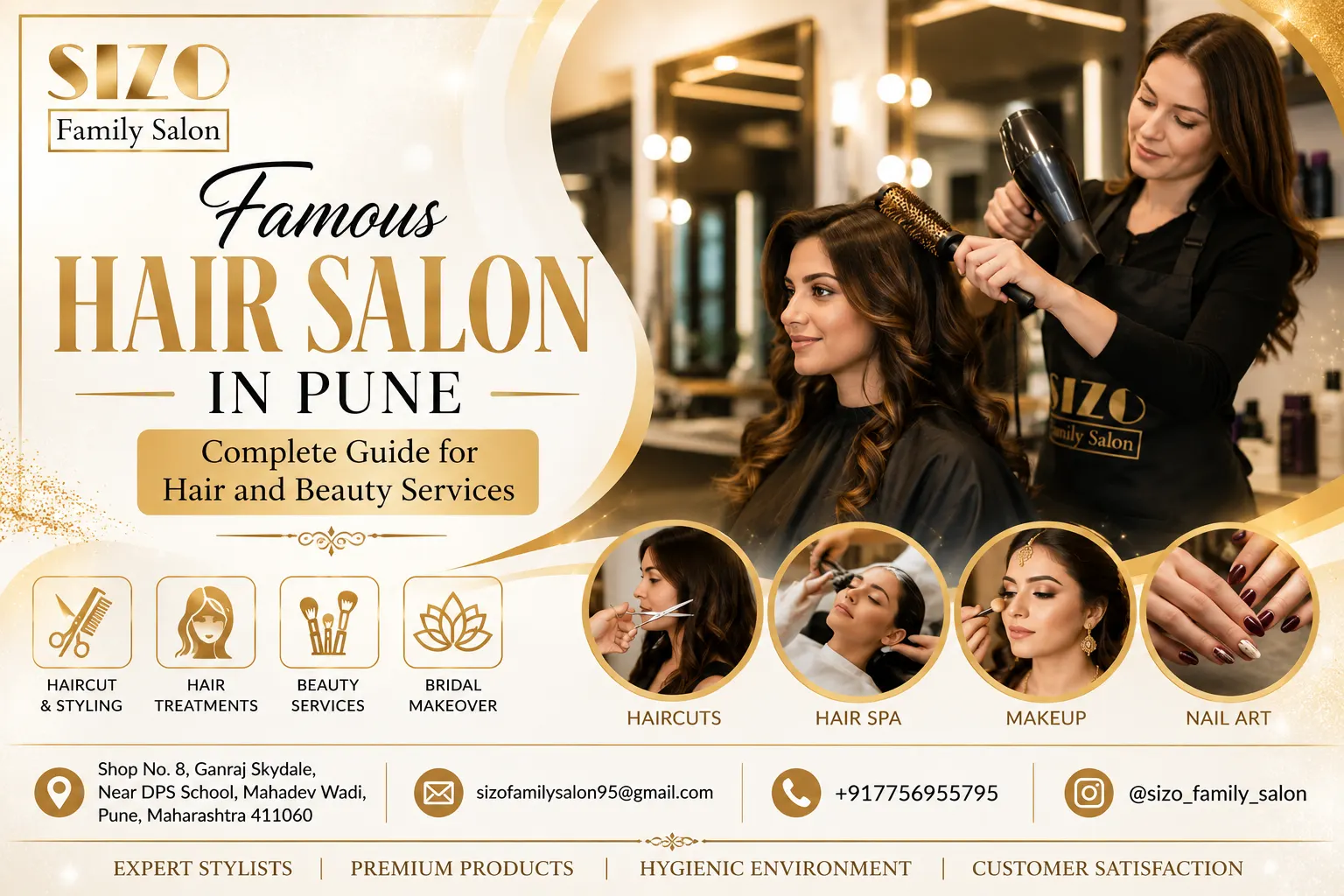 famous hair salon in Pune